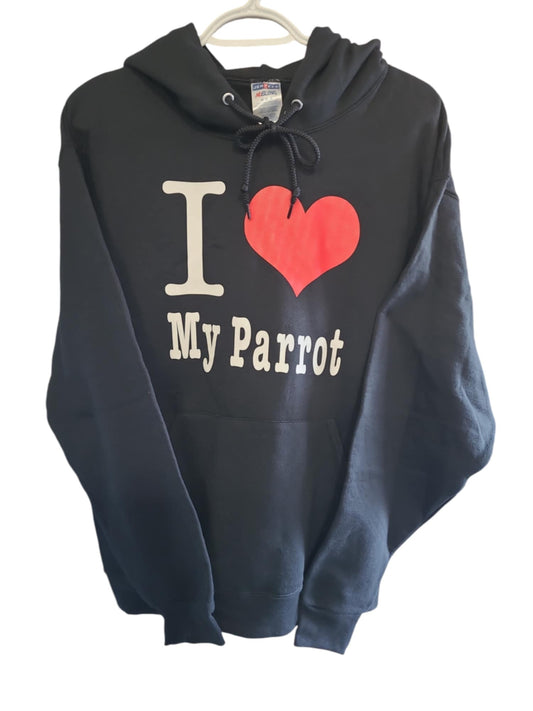 I love my parrot Hoodie